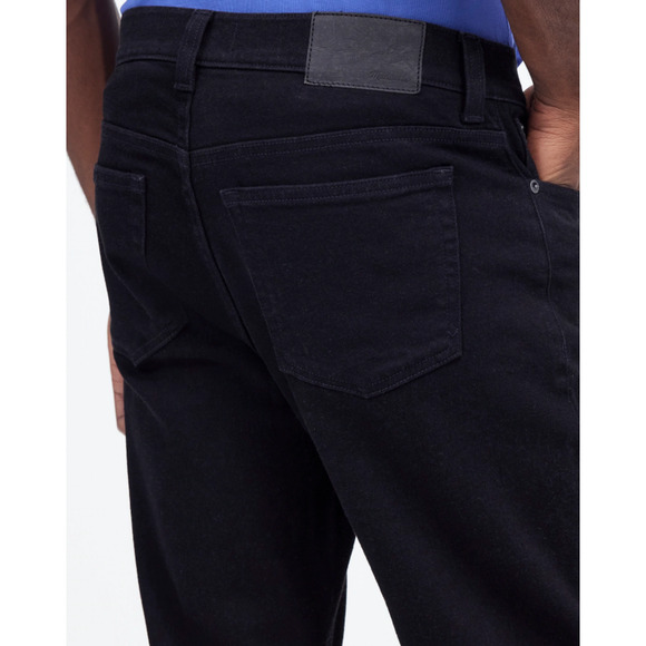 MADEWELL Men's Athletic Slim Jeans 35x32 Black Bainhart Wash Coolmax Denim NWT - Picture 4 of 10